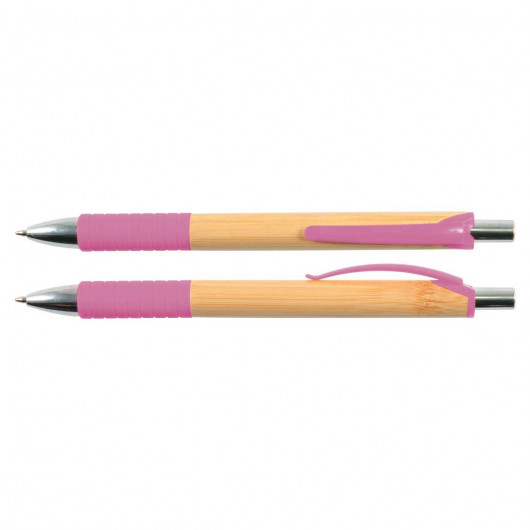 Promotional Clade Bamboo Pens Pink